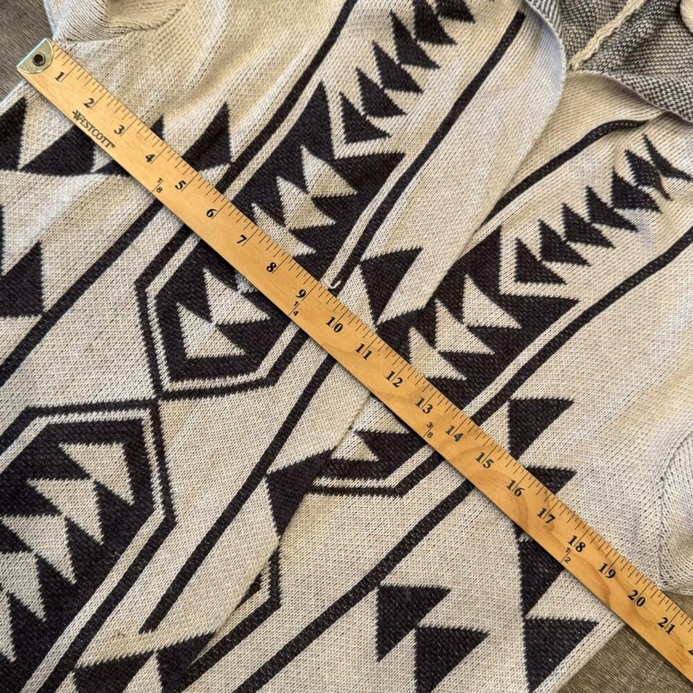 Lovestitch Geometric Aztec Open Front Cardigan Size S/M - Picture 4 of 7